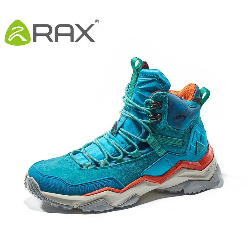 Botas de Caminhada RAX para Mulher Impermeáveis, Sapatilhas de Trekking Leves, Botas de Montanhismo Antiderrapantes para Desportos ao Ar Livre e Turismo