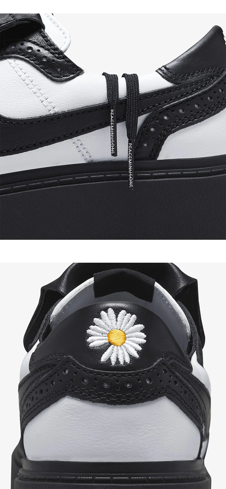 Nike official authentic Kwondo 1 Panda low cut men's and women's sports and leisure shoes DH2482-101