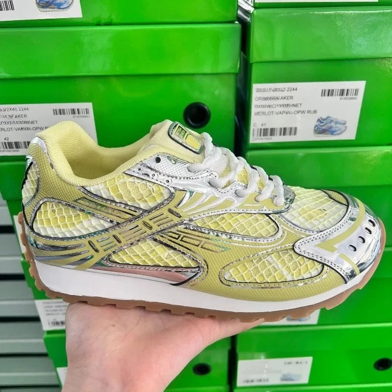 Scarpe da running dallo stile di tendenza, scarpe sportive comode e leggere per uomo e donna