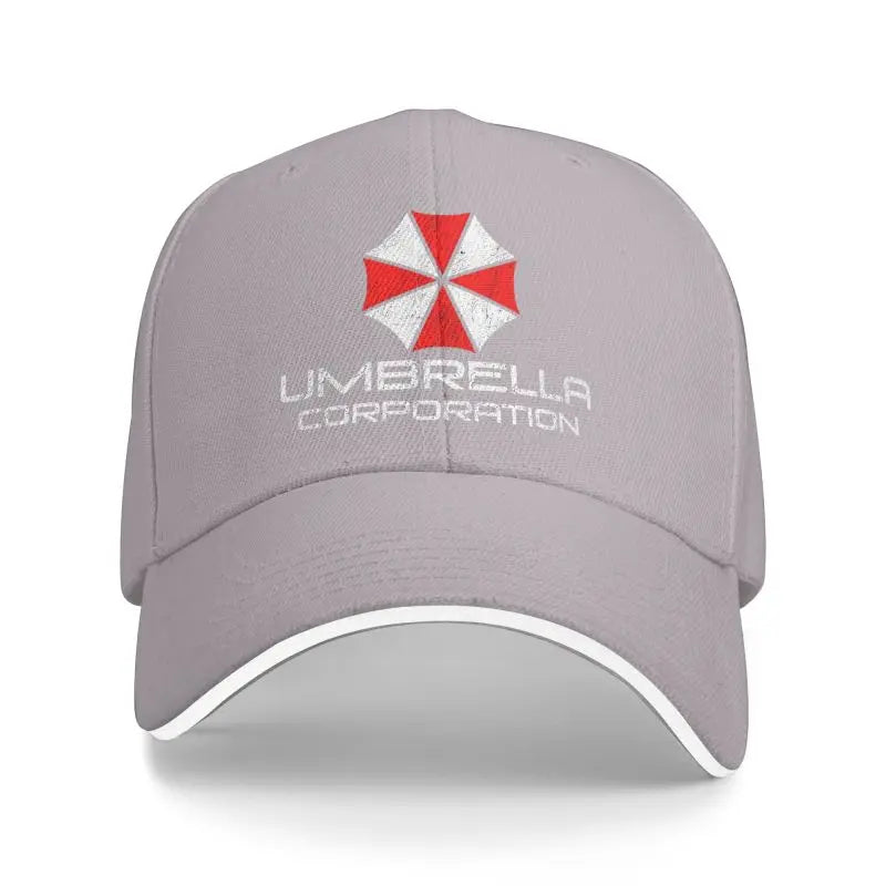 Umbrella Corporation Baseball Cap Retro Adjustable Sandwich Hats for Men Women Breathable Dad Hat Running Golf