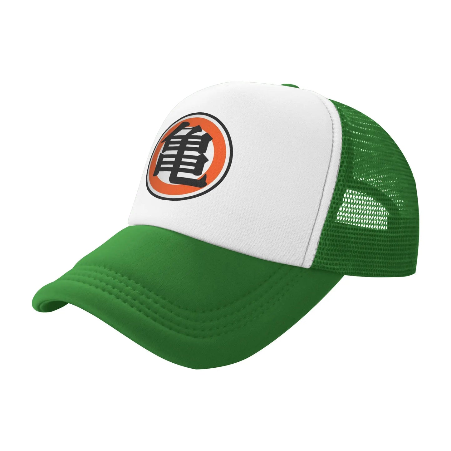 DBZ Turtle Japanese Anime Goku Trucker Cap Adult Dragon Ball Hat Sun Hats Dad Hat Adjustable Snapback Caps Mesh Baseball Cap