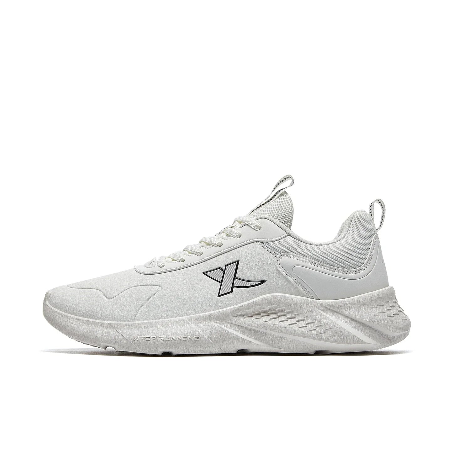 Xtep men's running shoes, lightweight surface training, comfortable breathable jogging stability outdoor shoes, model 879419110032