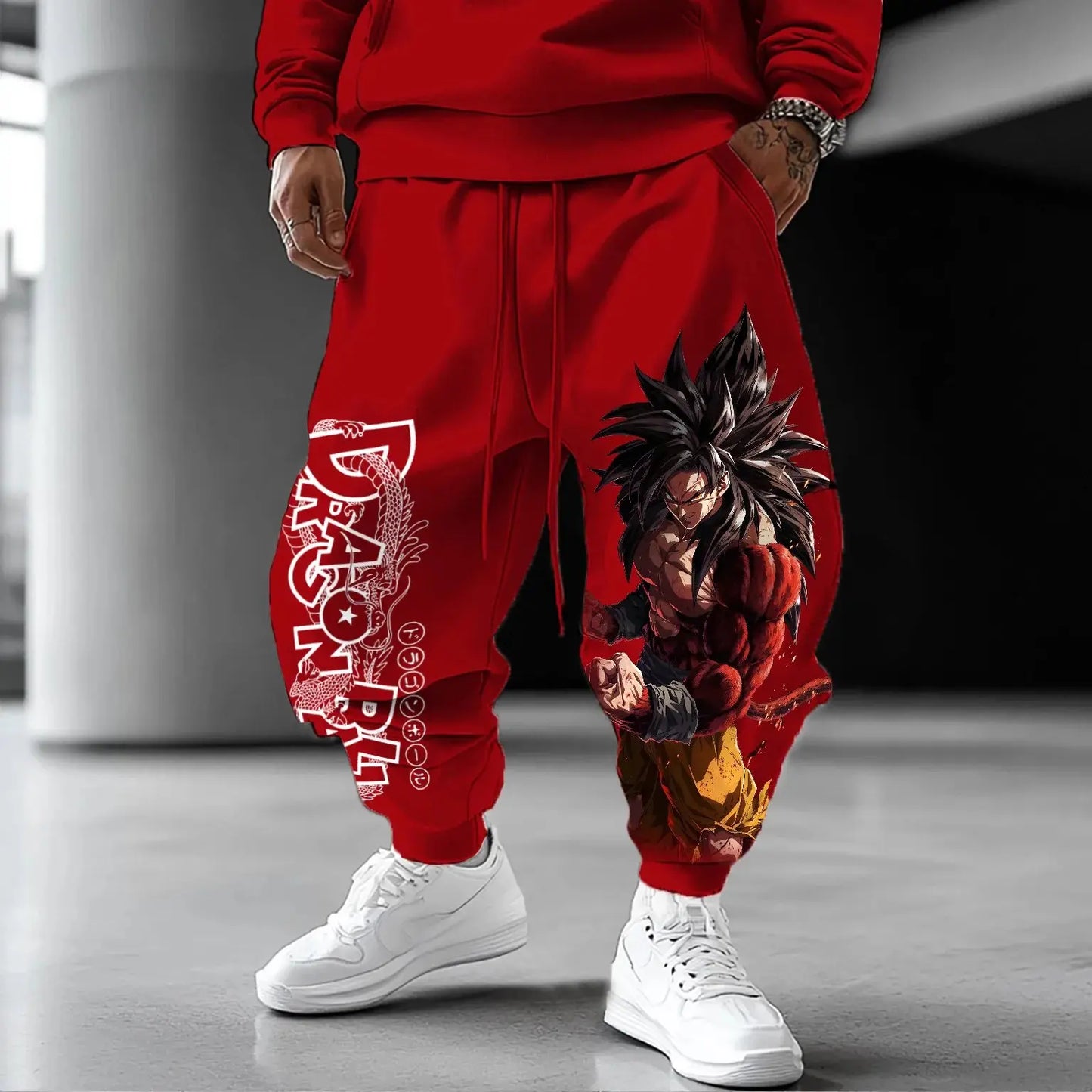 2026 Sommer Dragon Ball Goku 3D-Print-Jogginghose, schnelltrocknende Oversized Outdoor Hip-Hop-Freizeithose für Herren, Damen und Kinder, Y2K