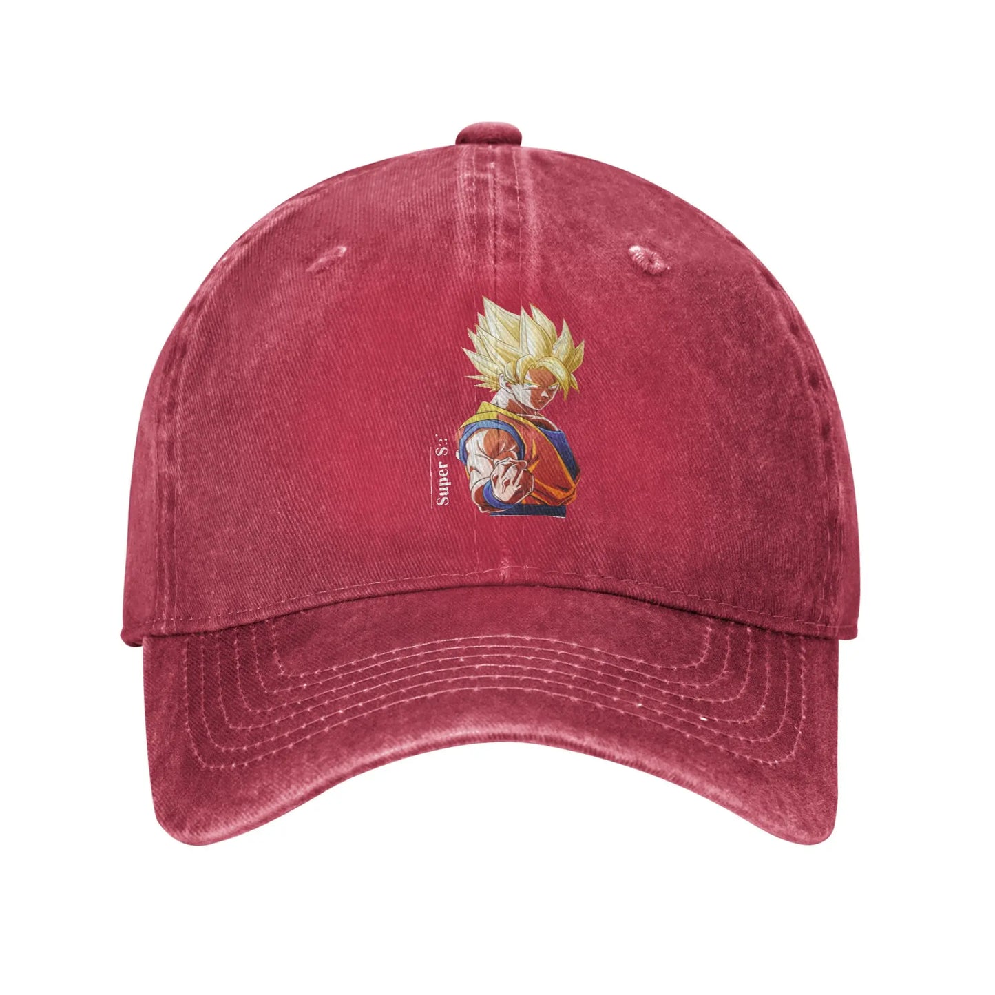 Dragon Ball Goku’s Saiyan Saga Baseball Cap Vintage Distressed Washed Snapback Cap Men Women Outdoor Running Golf Gift Hats Cap, Produit gaming premium Fraquane
