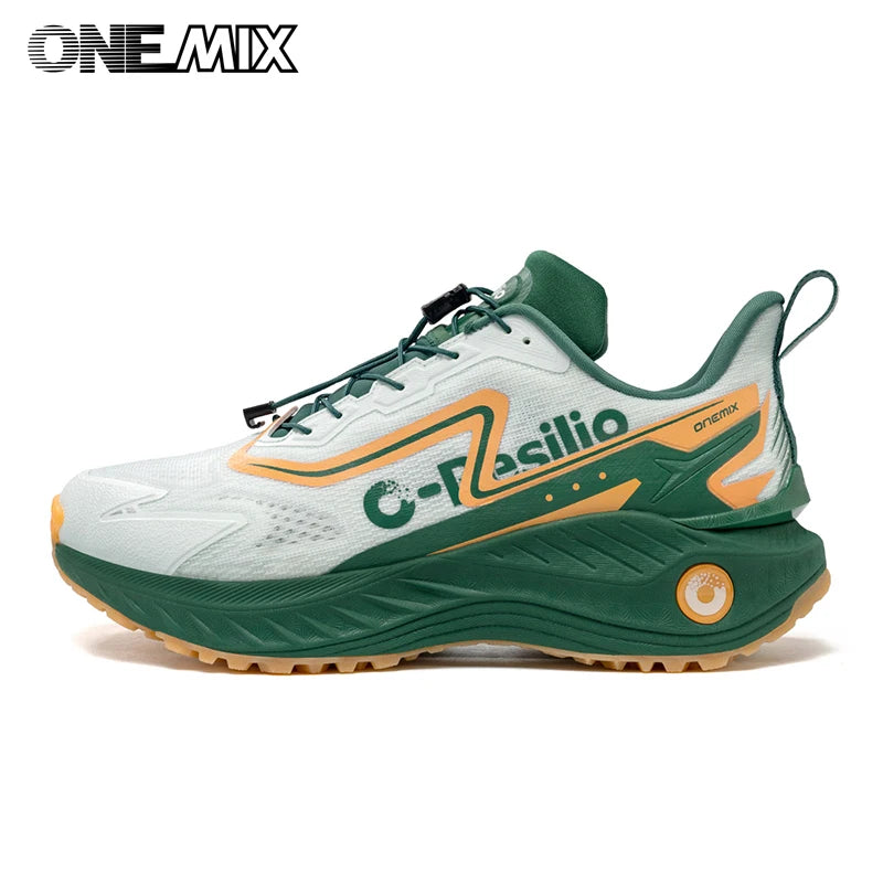 ONEMIX Outdoor Hiking Shoes Casual Mesh Sports Light Wear Running Shoes Men Non-slip Wear-resistant Climbing Shoes Women