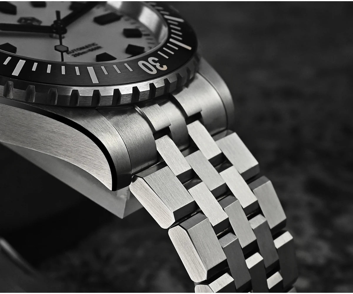 San Martin 1200HV Hardening Coating Men Diver Watch Full Luminous Dial Lumed Blocks ST2130 Automatic Mechanical Toolwatch SN0012