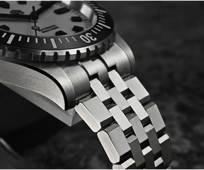 San Martin 1200HV Hardening Coating Men Diver Watch Full Luminous Dial Lumed Blocks ST2130 Automatic Mechanical Toolwatch SN0012