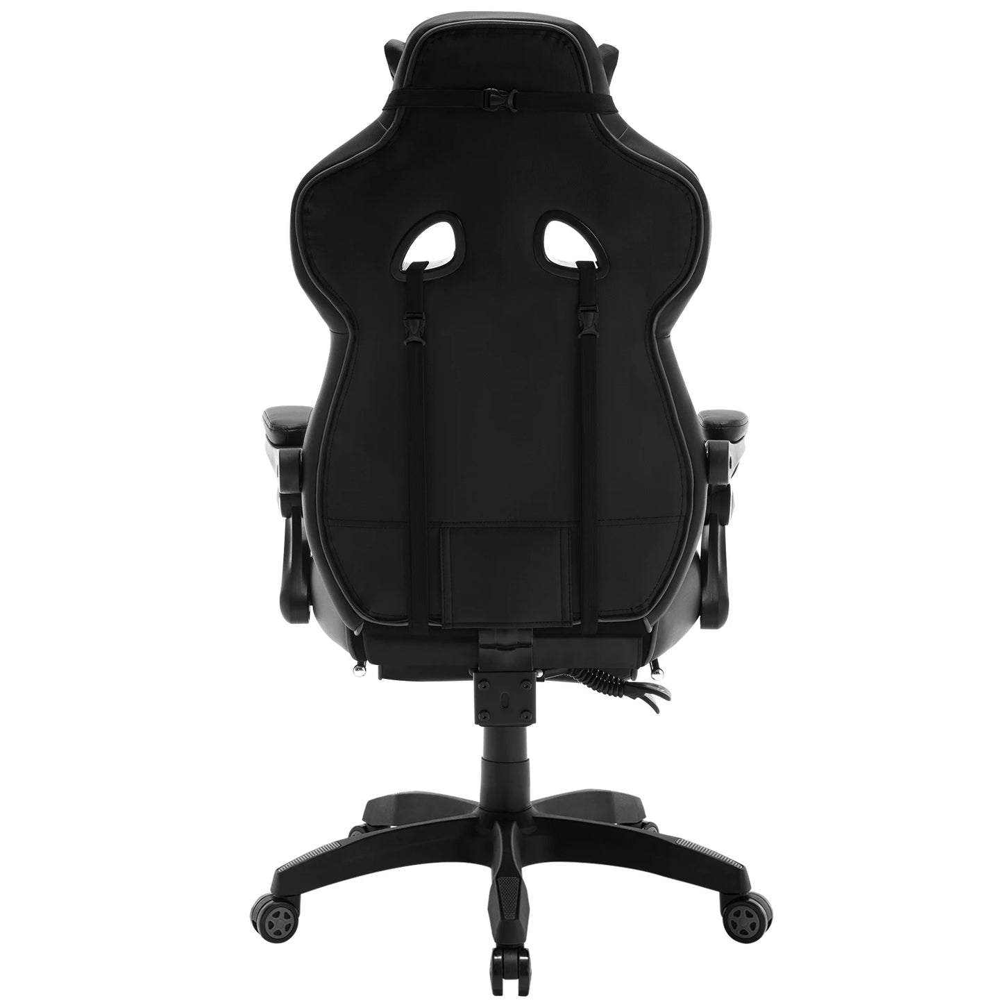 WOLTU Gaming Racing Chair Ergonomic Swivel Computer Chair with Footrest, Lumbar Support, Headrest, Adjustable Gamer Office Chair