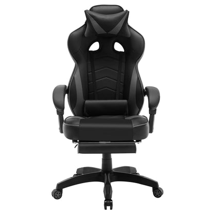 WOLTU Gaming Racing Chair Ergonomic Swivel Computer Chair with Footrest, Lumbar Support, Headrest, Adjustable Gamer Office Chair