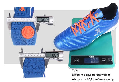 Chaussures de football KELME Men Training TF pour gazon artificiel, antidérapantes, pour jeunes, chaussures de sport AG 871701