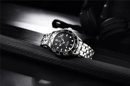 PAGANI DESIGN 2026 New V2 Waves 200M Diving Men's Watches Fashion Luxury Automatic Watch Men AR Sapphire crystal Wrist watch Men