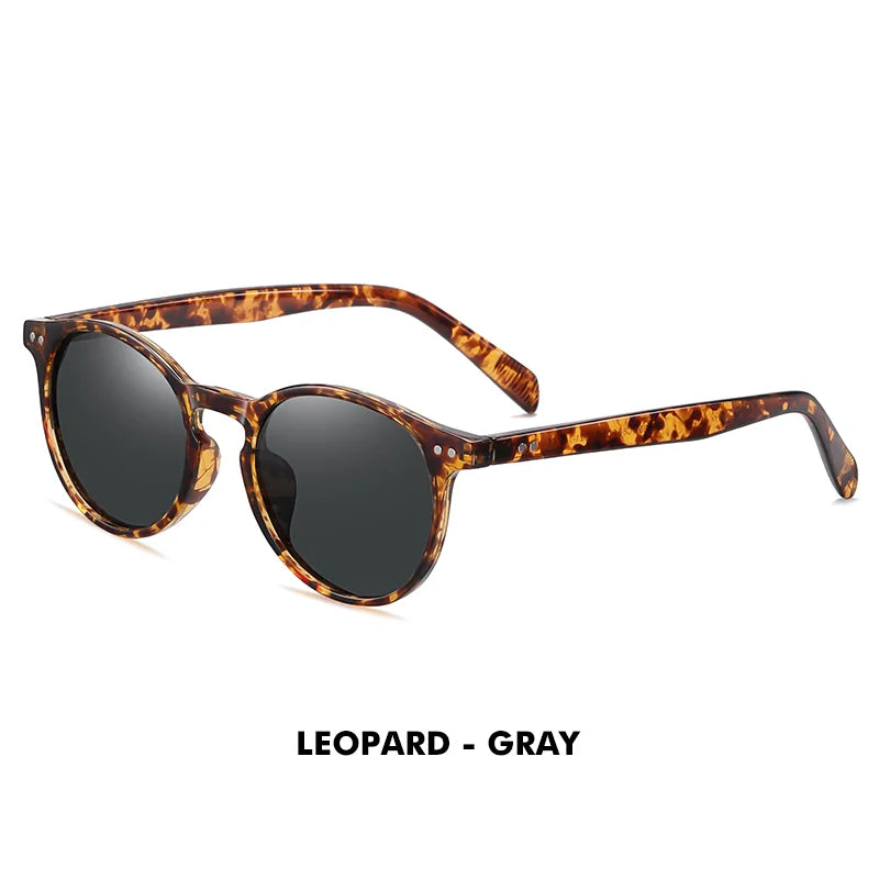LM Retro kulaté sluneční brýle pro ženy a muže, ultralehké, TR90, polarizované, unisex, brýle na řízení, vintage sluneční brýle, UV400, Gafas De Sol