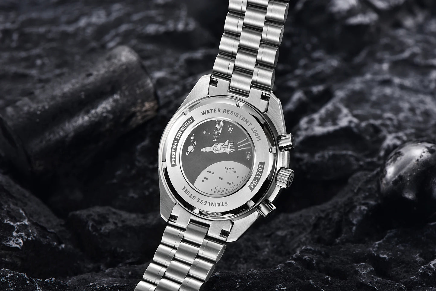 2026 New PAGANI DESIGN AK Project Mars Men's Watches Luxury Quartz Watch Men AR Sapphire Speed Sport Chronograph Automatic Date