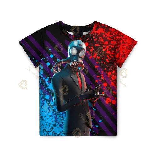 Summer Fashion Fortnite Mascot 3D Print Kids T Shirt Casual T-shirt Boys Girls Unisex Children's Clothing Tshirt Tops