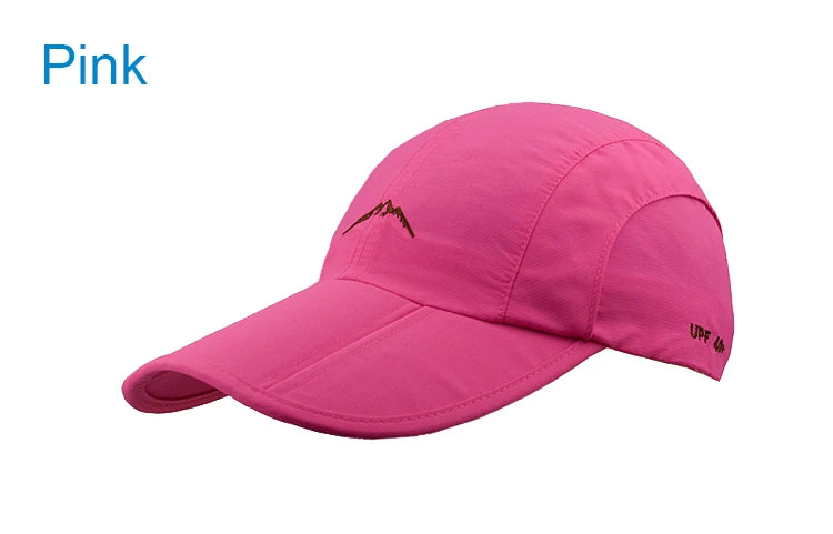 Wiosna-lato, sport na świeżym powietrzu, czapka baseballowa, czapka szybkoschnąca, czapka unisex, wodoodporna, oddychająca, składana czapka rowerowa, ochrona przed słońcem