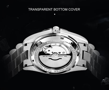 NEW 2025 CADISEN Men's Mechanical Watches Luxury Meteorite Dial Automatic Watch For Men Week 100M Japan MIYOTA 8285 Clock Man