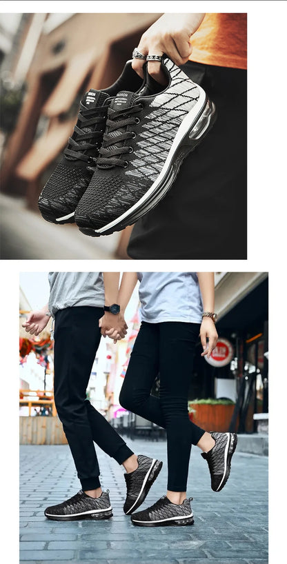 Chaussures de course pour homme, chaussures de sport tendance et respirantes pour homme, baskets, chaussures de sport confortables pour femme