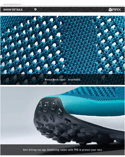 Rax Men's Running Shoes Women Breathable Jogging Shoes Men Lightweight Sneakers Men Gym Shoes Outdoor Sports Shoes Male Zapatos