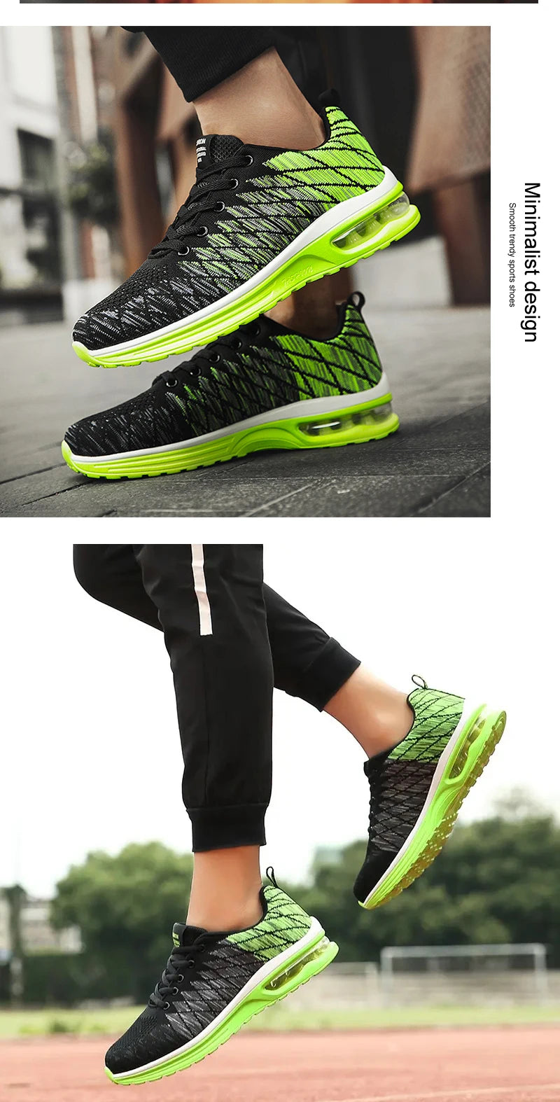 Chaussures de course pour homme, chaussures de sport tendance et respirantes pour homme, baskets, chaussures de sport confortables pour femme