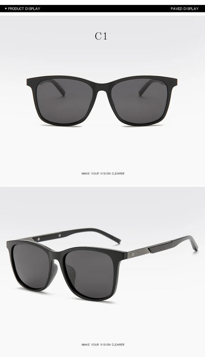 Anti-glare Short-sight Lens Square Polarized Men Sunglasses TR90 Driver Diopter Sun Glasses For Women 0 -0.5 -0.75 To -6.0