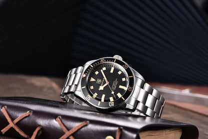BENYAR Men's Watches Mechanical Automatic Watch BB58 Sport Watch For Men 2026 Stainless Steel Waterproof Business Luminous Clock