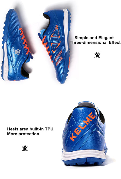Chaussures de football KELME Men Training TF pour gazon artificiel, antidérapantes, pour jeunes, chaussures de sport AG 871701