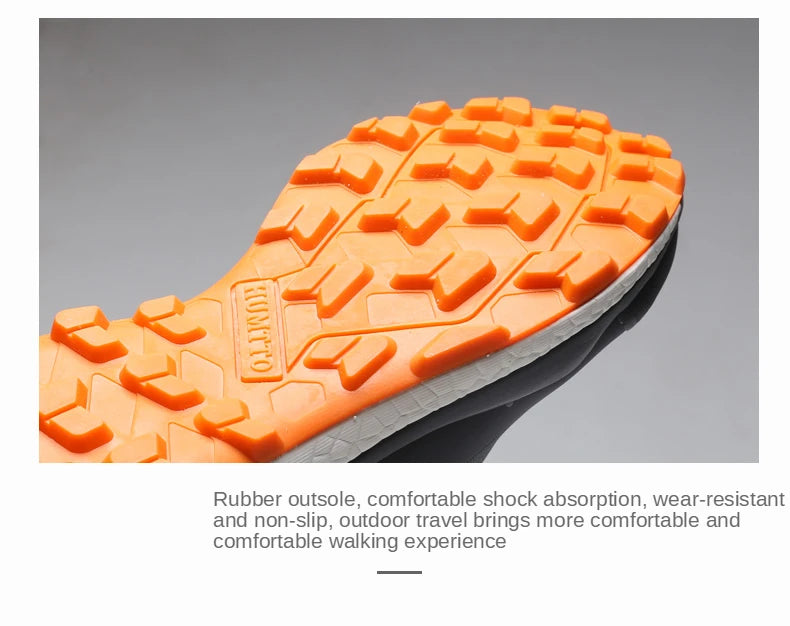 Chaussures de randonnée imperméables HUMTTO, bottes de trekking de montagne, baskets de camping noires pour hommes, chaussures de sécurité, d'escalade, de sport et tactiques pour hommes