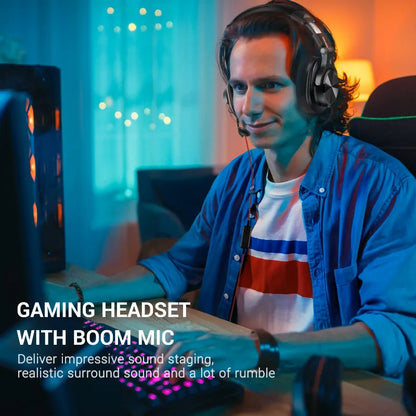 Auscultadores OneOdio A71 HiFi de Estúdio DJ com Fio e Microfone – Headset Gaming Profissional de Monitorização com Graves Profundos