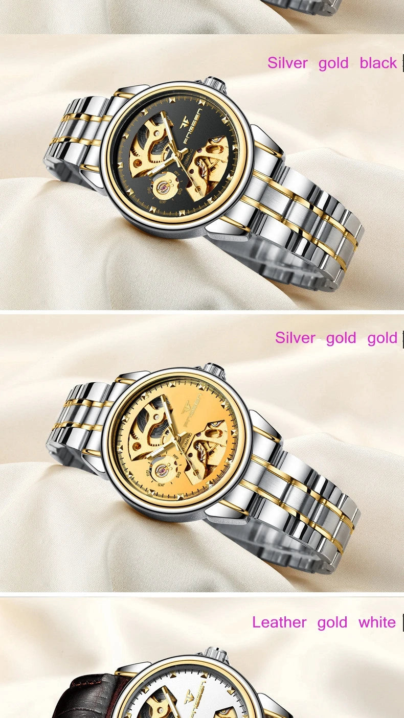 Fashion Luxury Brand Ladies Watches Women Automatic Watches Mechanical Watch Waterproof Luminous Sport Casual Wristwatch