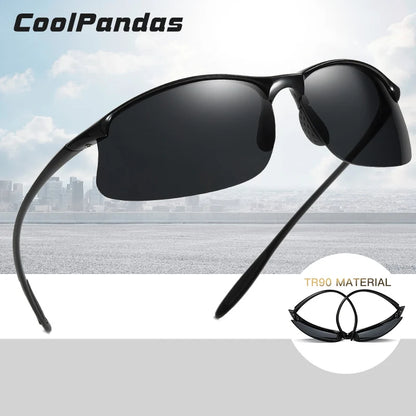 Lunettes de soleil polarisées Top Ultralight TR90 anti-UV pour la conduite, lunettes de soleil militaires pour homme, lunettes de protection, Gafas De Sol