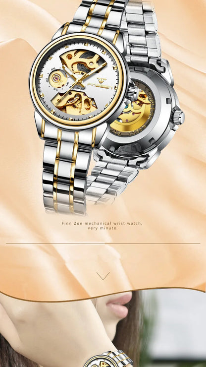 Fashion Luxury Brand Ladies Watches Women Automatic Watches Mechanical Watch Waterproof Luminous Sport Casual Wristwatch