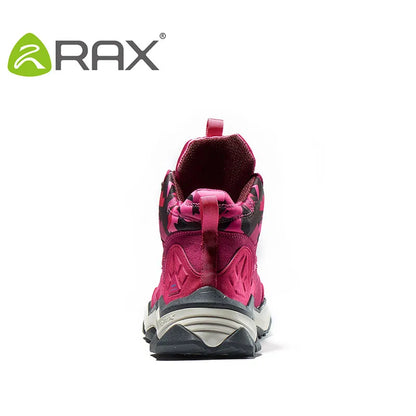 Botas de Caminhada RAX para Mulher Impermeáveis, Sapatilhas de Trekking Leves, Botas de Montanhismo Antiderrapantes para Desportos ao Ar Livre e Turismo