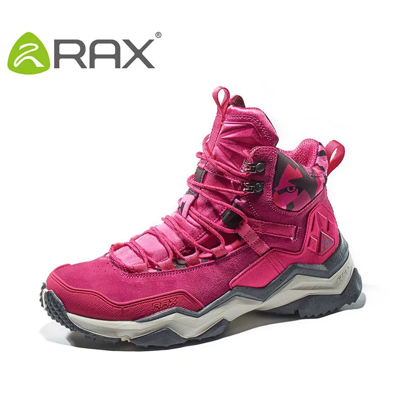 Botas de Caminhada RAX para Mulher Impermeáveis, Sapatilhas de Trekking Leves, Botas de Montanhismo Antiderrapantes para Desportos ao Ar Livre e Turismo