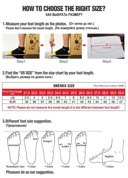 ONEMIX 2025 Carbon Plate Men Women Running Sports Shoes Breathable Cushioning Non-Slip PB Lightweight Rebound Sneakers