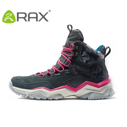 Botas de Caminhada RAX para Mulher Impermeáveis, Sapatilhas de Trekking Leves, Botas de Montanhismo Antiderrapantes para Desportos ao Ar Livre e Turismo
