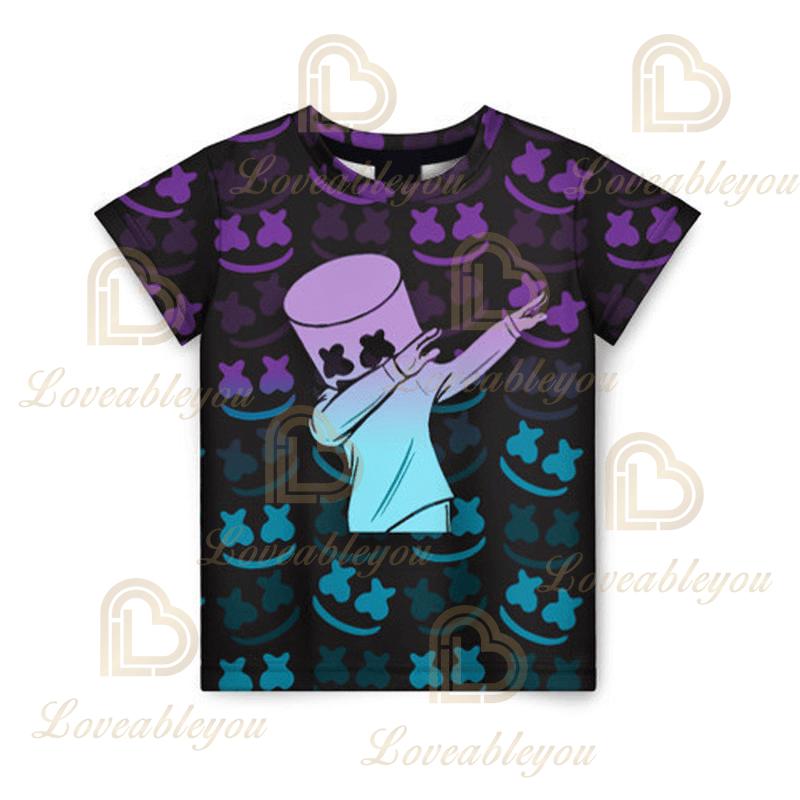Cartoon Fortnite New Summer Children T Shirt 3D Printed Boys Girls Streetwear Adults Kids Clothes Funny Tee O-Neck Tops
