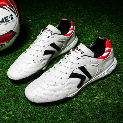 Chaussures de football KELME TF - Crampons en cuir de veau - Chaussures de futsal professionnelles - Baskets d'entraînement de football originales ZX80011017