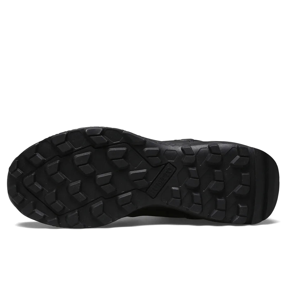 Chaussures de randonnée imperméables HUMTTO, bottes de trekking de montagne, baskets de camping noires pour hommes, chaussures de sécurité, d'escalade, de sport et tactiques pour hommes