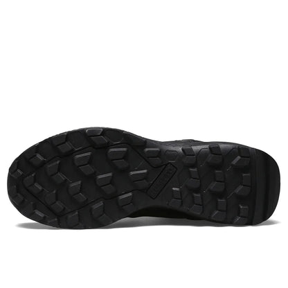 Chaussures de randonnée imperméables HUMTTO, bottes de trekking de montagne, baskets de camping noires pour hommes, chaussures de sécurité, d'escalade, de sport et tactiques pour hommes