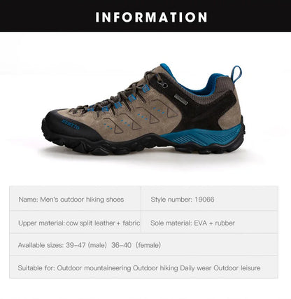HUMTTO Trekking Shoes for Women Winter Hiking Shoes Women's Waterproof New Luxury Designer Climbing Leather Casual Woman Sneakers