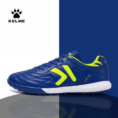 Chaussures de football KELME TF - Crampons en cuir de veau - Chaussures de futsal professionnelles - Baskets d'entraînement de football originales ZX80011017