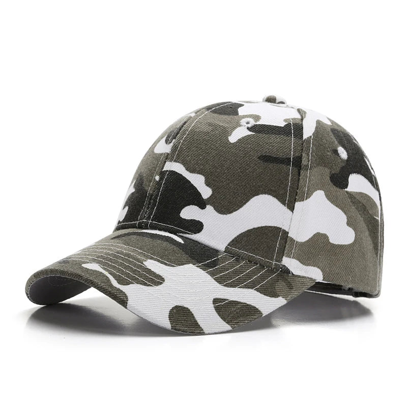 Summer 3-10 Years Old Parent Child All Match Camouflage Mesh Baseball Caps Baby Outdoor Casual Sunscreen Breathable Sunshade T30
