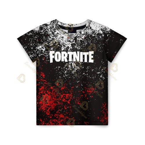 Summer Fashion Fortnite Mascot 3D Print Kids T Shirt Casual T-shirt Boys Girls Unisex Children's Clothing Tshirt Tops