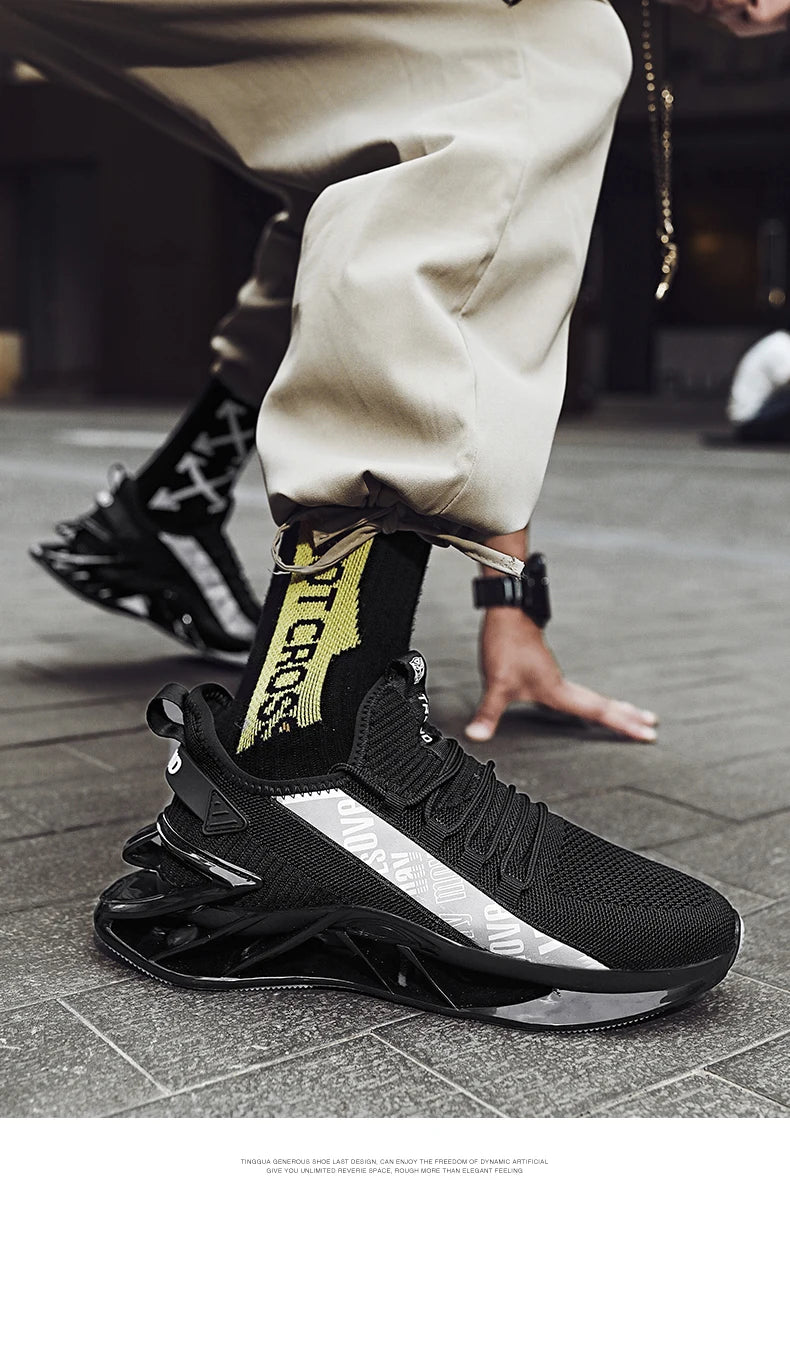 Herrskor Sneakers herr casual Herrskor tennis Lyxskor Träningsskor Race Andningsbara skor mode löparskor för kvinnor