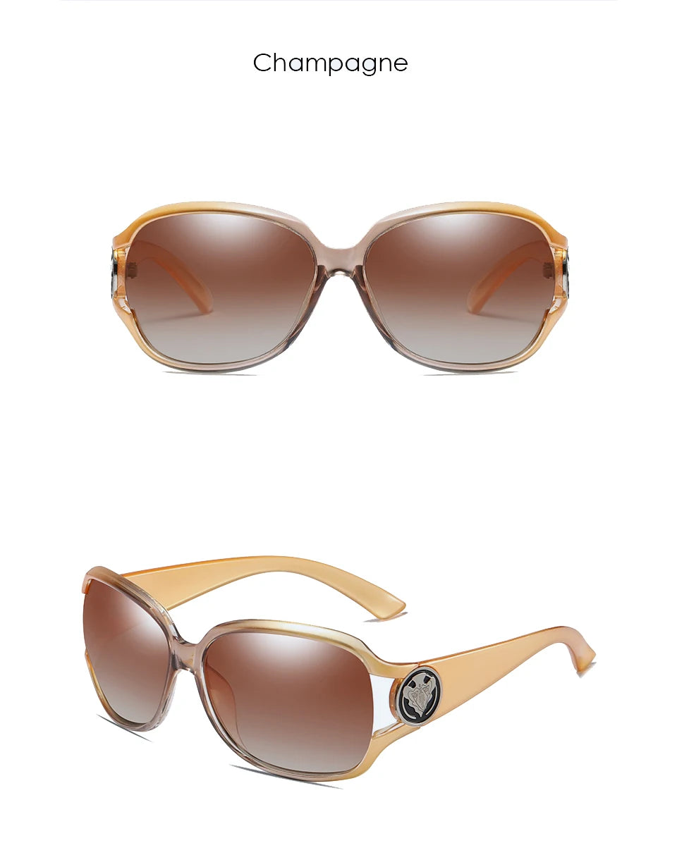 YUNSIYIXING Polarized Women's Sunglasses Butterfly Sunglasses For Women Classic Brand Designer Eyewear Fashion 2023 UV400