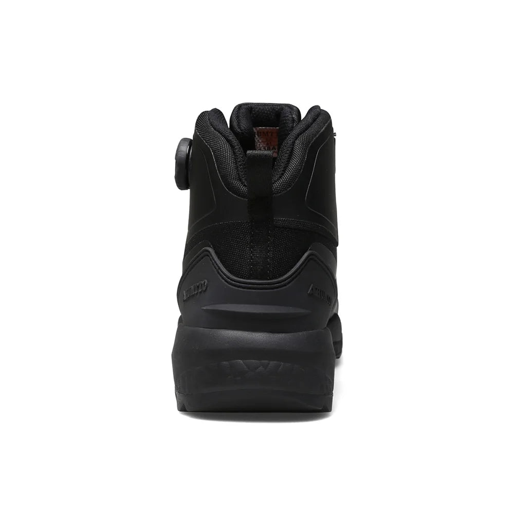 Chaussures de randonnée imperméables HUMTTO, bottes de trekking de montagne, baskets de camping noires pour hommes, chaussures de sécurité, d'escalade, de sport et tactiques pour hommes