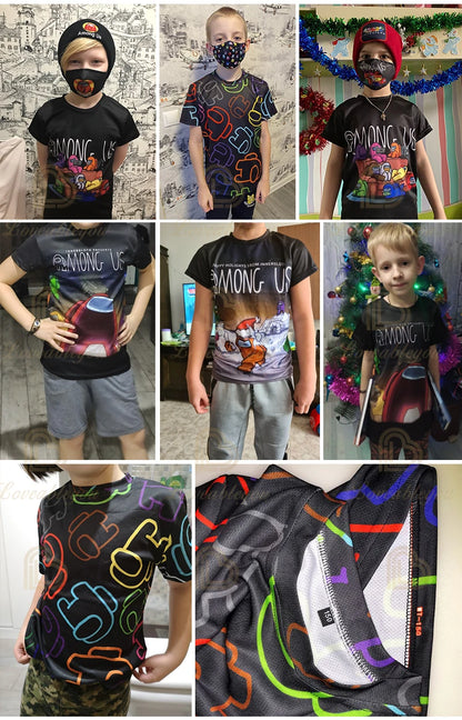 Summer Fashion Fortnite Mascot 3D Print Kids T Shirt Casual T-shirt Boys Girls Unisex Children's Clothing Tshirt Tops
