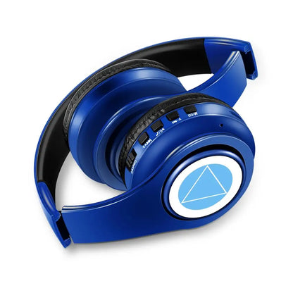 Cuffie anime over-ear Miku Nakano Sanjiu Bluetooth 5.0 – Headset gaming stereo wireless con bassi profondi, microfono e supporto per scheda TF