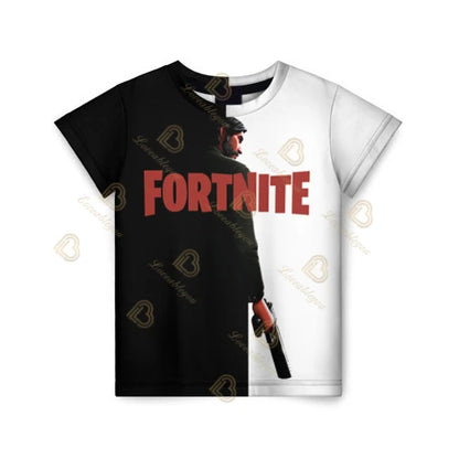 Summer Fashion Fortnite Mascot 3D Print Kids T Shirt Casual T-shirt Boys Girls Unisex Children's Clothing Tshirt Tops