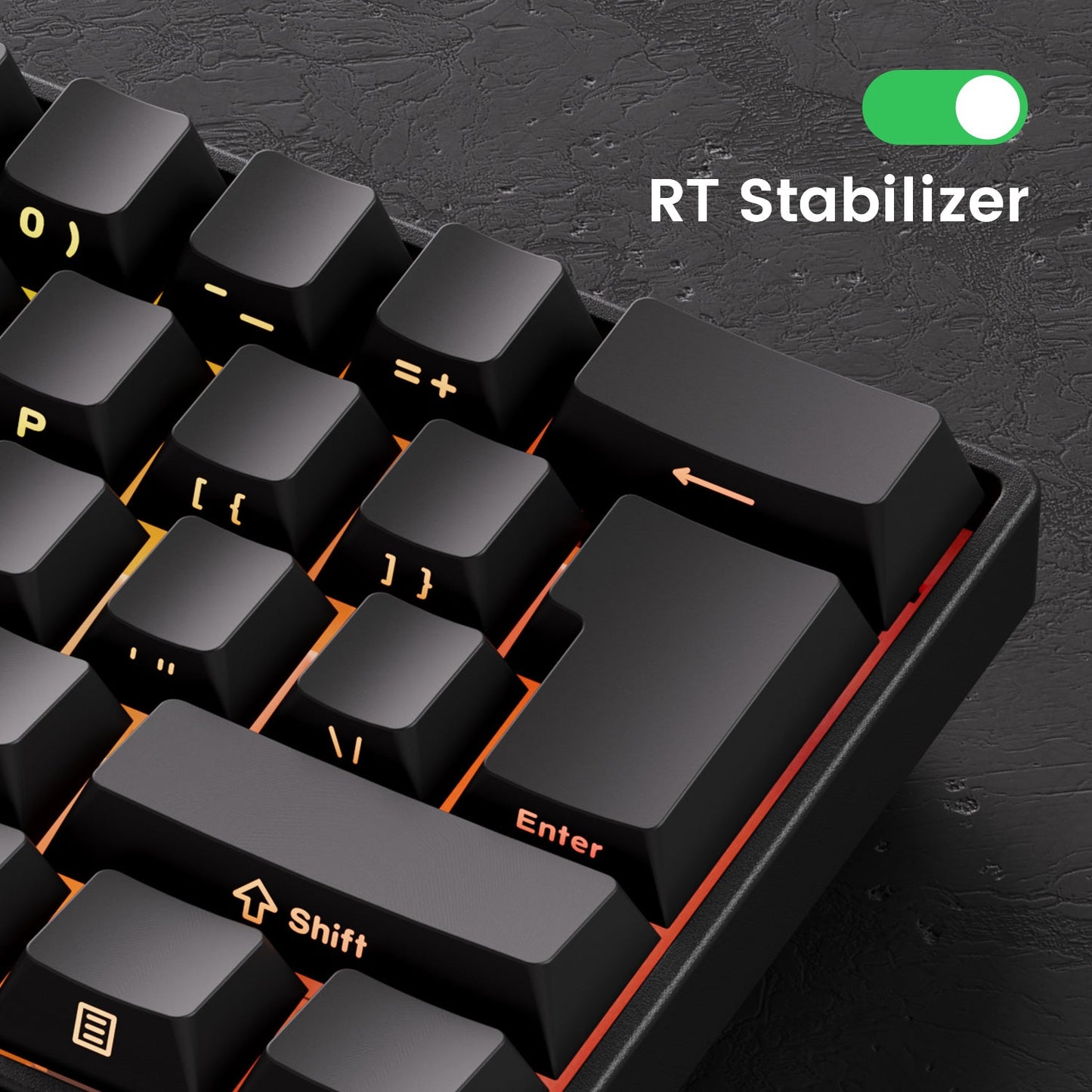 Teclado mecánico MONSGEEK FUN60 PRO&MAX HE con interruptores magnéticos, teclado gaming inalámbrico 60%, Rapid Trigger 8K ARGB personalizable